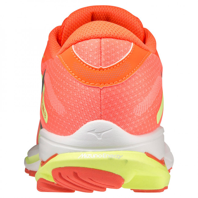 Кроссовки беговые жен. MIZUNO Wave Ultima 13 J1GD221805, р.UK6,5 (рос.39), иск. кожа, текстиль,оранж 