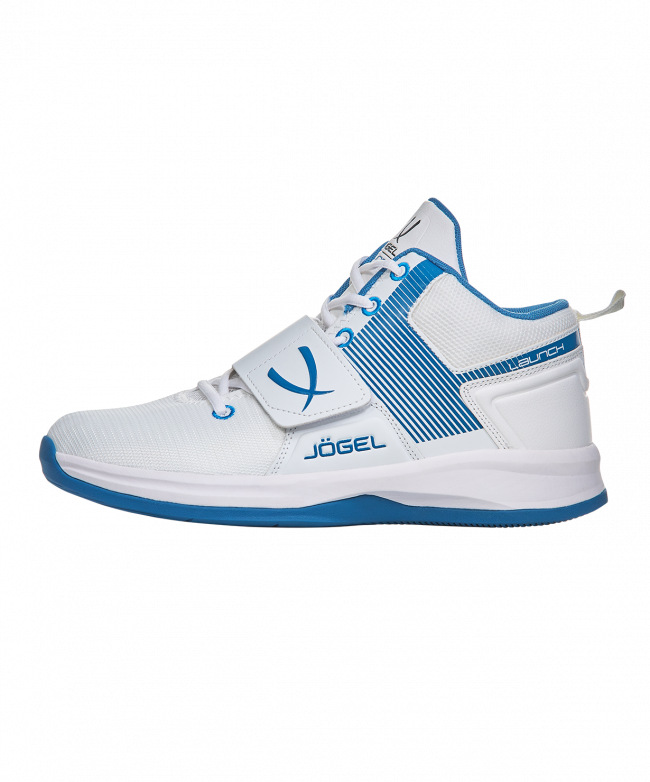 БЕЗ УПАКОВКИ Кроссовки баскетбольные Launch, White/blue БЕЗ УПАКОВКИ Кроссовки баскетбольные Launch, White/blue