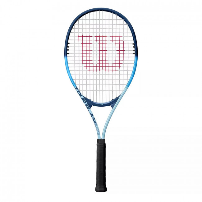 Ракетка для большого тенниса Wilson Tour Slam Lite Gr3, WR147810U3,для любит, алюминий, со струнами, сине-голубая 