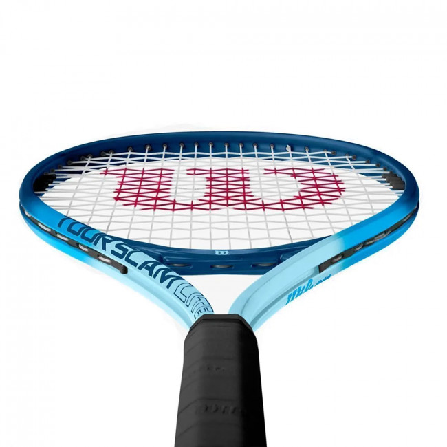 Ракетка для большого тенниса Wilson Tour Slam Lite Gr3, WR147810U3,для любит, алюминий, со струнами, сине-голубая 