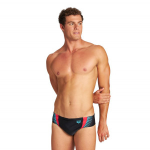 Плавки "ARENA THREEFOLD BRIEF", арт.004300-548, р.95 (рос.52), 80% полиамид,20% эластан, черный