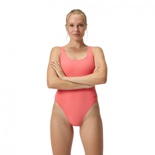 Купальник SPEEDO Textured Belted Deep, 8-00387417926, р.38 (рос.50), коралловый 