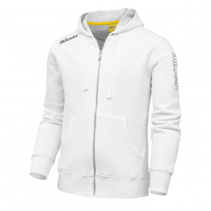 Куртка от костюма с капюшоном муж. MIKASA MT526-022-3XL, р.3XL, 70% хлопок 30% полиэстер, белый