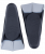 Ласты тренировочные Pooljet Black/Grey, M 