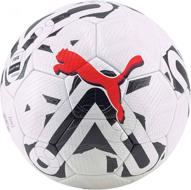 Мяч футбольный PUMA Orbita 3 TB, 08377603, р.5, FIFA Quality, 32 пан, ТПУ, термосшивка, бело-черный 
