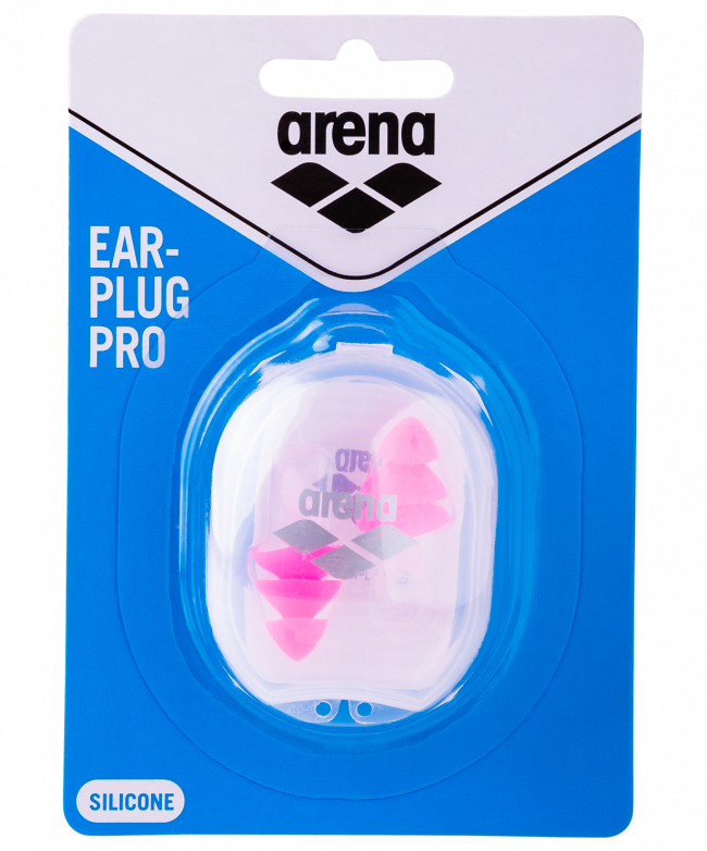 Беруши Earplug pro, clear/fuchsia 