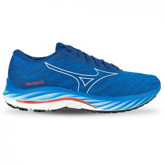 Кроссовки бег. MIZUNO Wave Rider 26, J1GC2203-05, р.UK6,5 (рос.39), полиэст.,нейлон,EVA,резина,син 