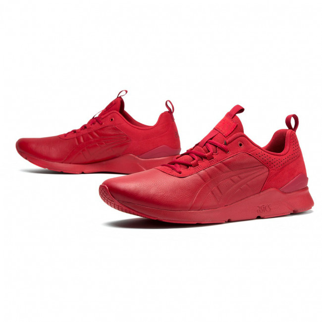Кроссовки бег. муж. ASICS Gel-Lyte Runner H7C4L-2323, р.10(рос.42,5), нат.кожа,текстиль,красный 