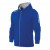 Куртка от костюма с капюшоном муж. MIKASA MT526-029-XS, р.XS, 70% хлопок 30% полиэстер, синий 