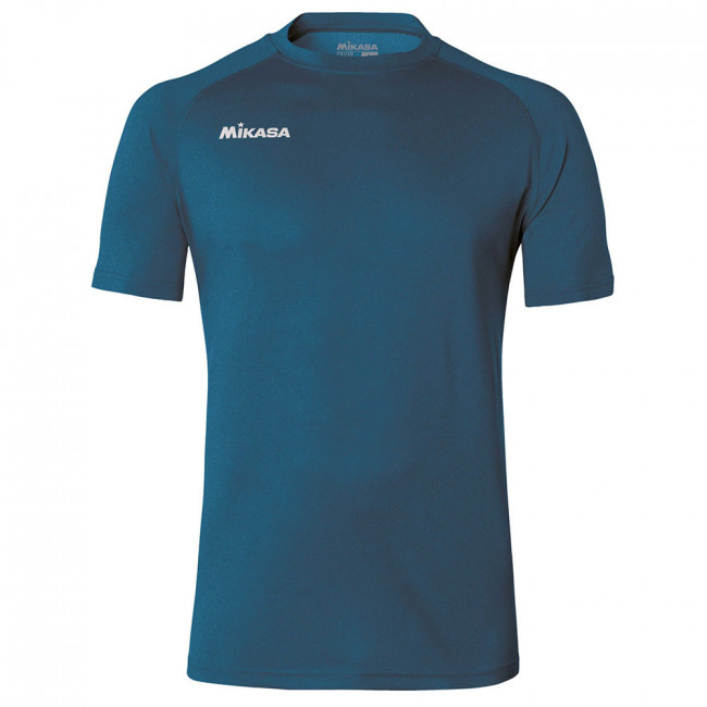 Футболка тренировочная "MIKASA", арт.MT193-0195-XL, р.XL, 100% полиэстер, синий Футболка тренировочная "MIKASA", арт.MT193-0195-XL, р.XL, 100% полиэстер, синий