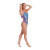 Купальник SPEEDO Rainbow Ripple Allover Freestyler,8-11714G806, р.32 (рос.44), розово-синий 