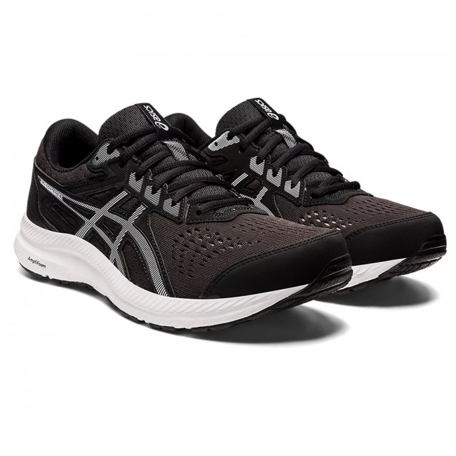 Кроссовки бег. муж. ASICS Gel-Contend 8 1011B492 002,р.11,5 (рос.45),кожзам,текстиль,резина,черный 
