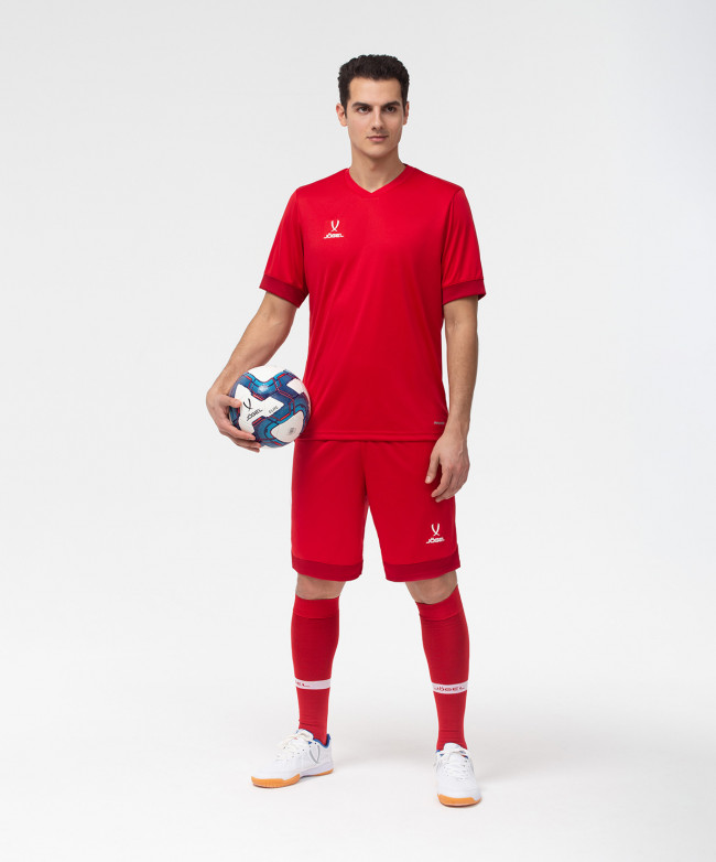 Футболка игровая DIVISION PerFormDRY Union Jersey, красный/ темно-красный/белый 