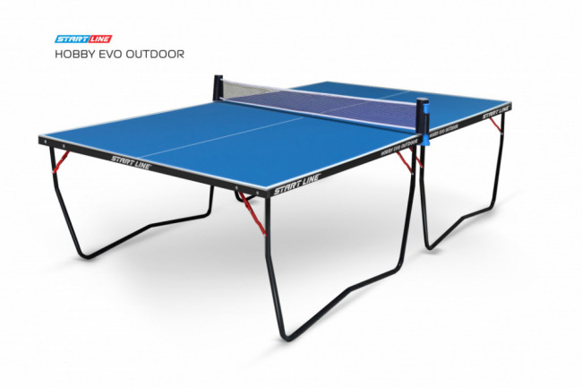 Стол теннисный Hobby EVO 4 Всепогодный Синий 