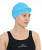Шапочка для плавания Nuance Light Blue, силикон, подростковый 