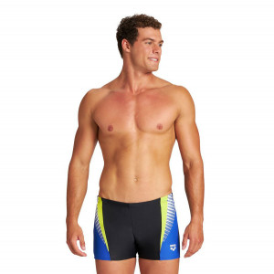 Плавки "ARENA Threefold Short", арт.004193-568, р.75 (рос.44), 80% полиамид,20% эластан, черный