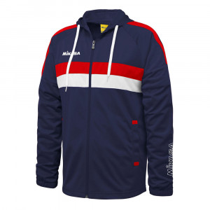 Куртка от костюма MIKASA MT550-083-4XL, р.4XL, 100% полиэстер, темно-синий