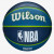 Мяч баскетбольный WILSON NBA Team Tribute Minnesota Timberwolves, WTB1300XBMIN, р.7, резина, сине-зеленый Мяч баскетбольный WILSON NBA Team Tribute Minnesota Timberwolves, WTB1300XBMIN, р.7, резина, сине-зеленый