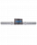 Гриф гантельный BB-107 35 см, d=25 мм, металлический, хромированный 