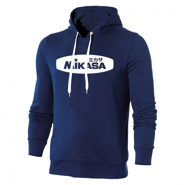 Толстовка муж. с капюшоном MIKASA MT5036-0202-XL, р. XL, 70% хлопок, 30% полиэстер, серый 