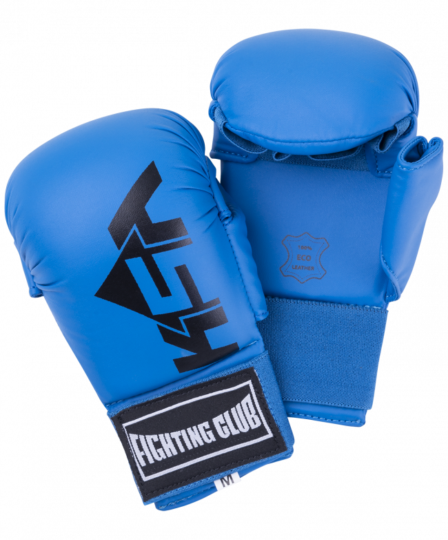 Накладки для карате Kick Blue, к/з Накладки для карате Kick Blue, к/з