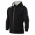 Куртка от костюма с капюшоном муж. MIKASA MT526-049-L, р.L, 70% хлопок 30% полиэстер, черный 