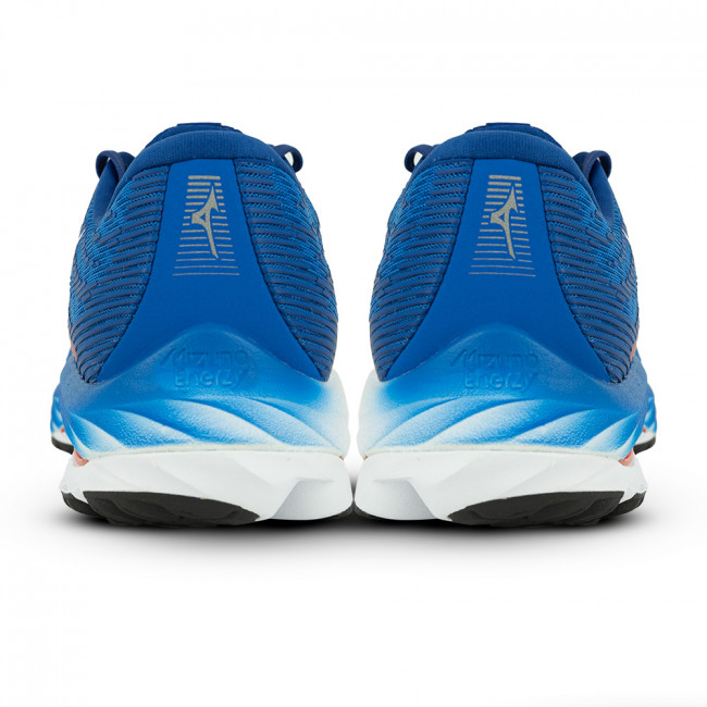 Кроссовки бег. MIZUNO Wave Rider 26, J1GC2203-05,р.UK12 (рос.46), полиэст.,нейлон,EVA,резина,синий 