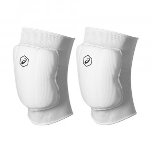 Наколенники ASICS Basic Kneepad, 146814-0001, р. L, ПЭ, эластан, нейлон, ПУ, белые