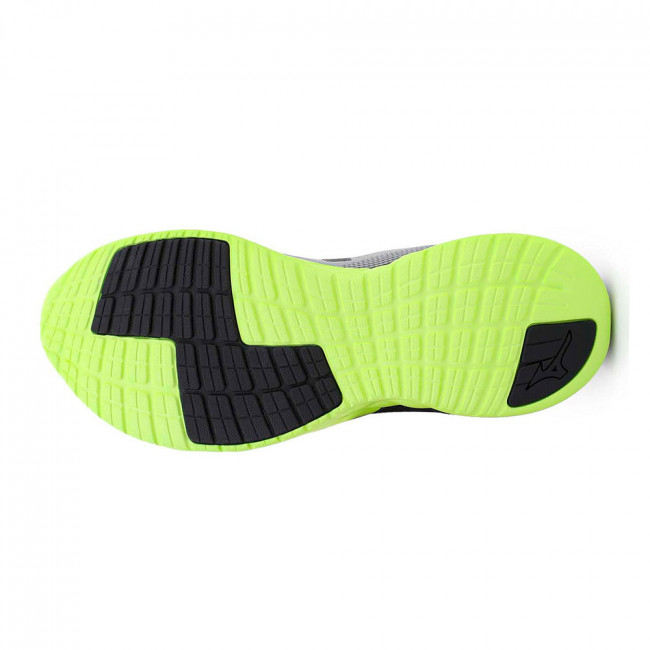 Кроссовки бег. MIZUNO Wave Revolt, J1GC218111, р.UK8 (рос.41), иск. кожа, текстиль,серый 