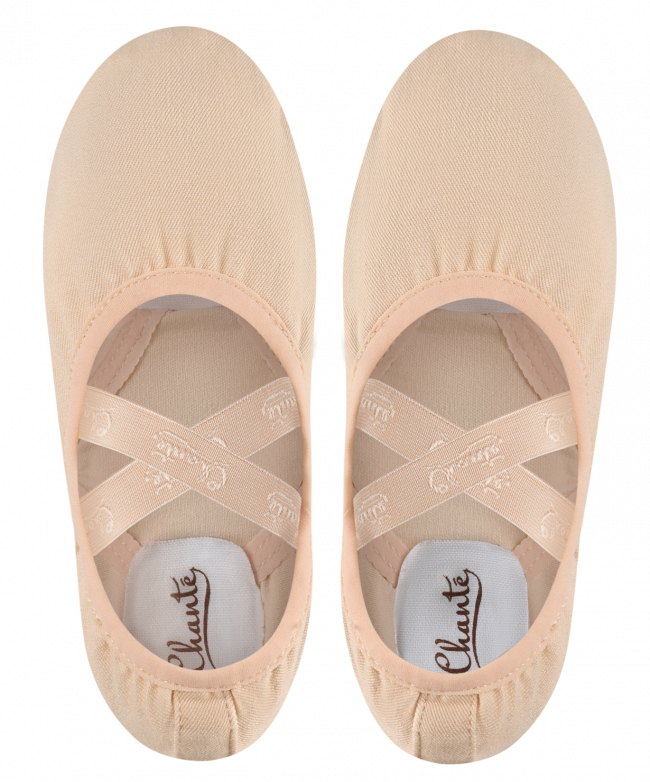 Балетки Fitflex Pro Nude, стрейч-кирза, детский 