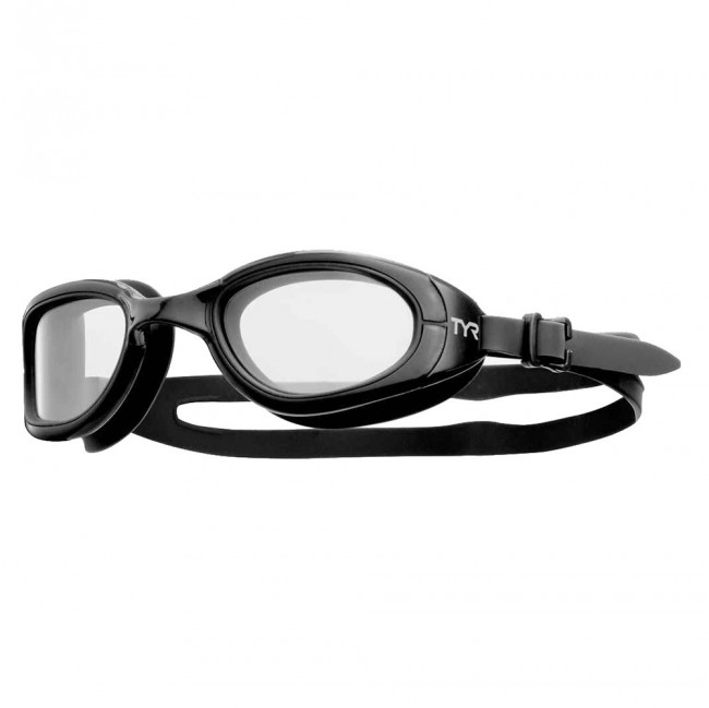 Очки для плавания "TYR Special Ops 2.0 Polarized", арт.LGSPL-001, ЗЕРКАЛЬНЫЕ линзы, черная опр. 
