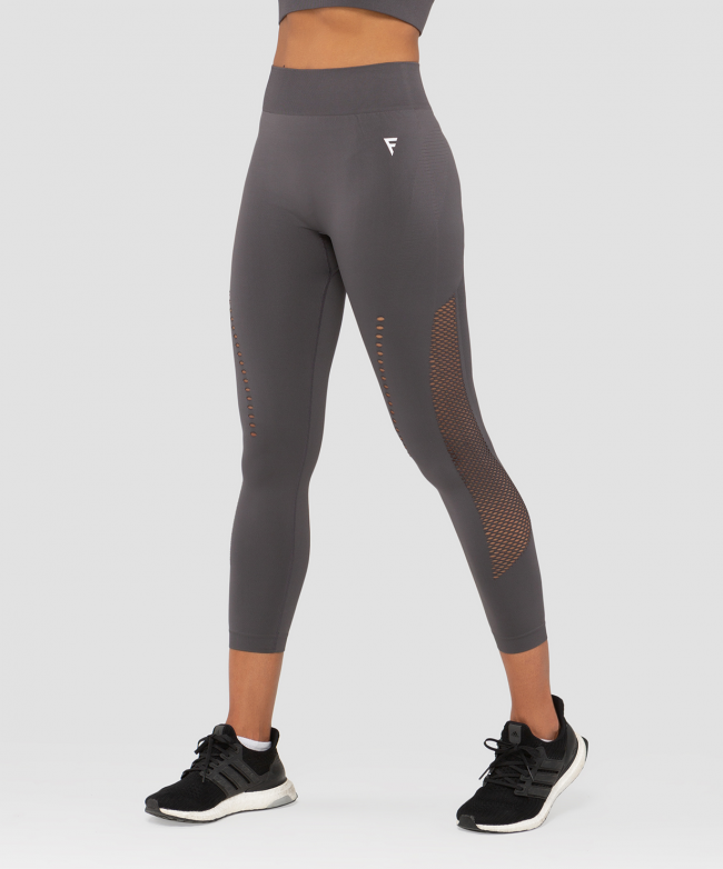 Женские тайтсы Essential Knit dark grey FA-WH-0202-DGR, темно-серый 
