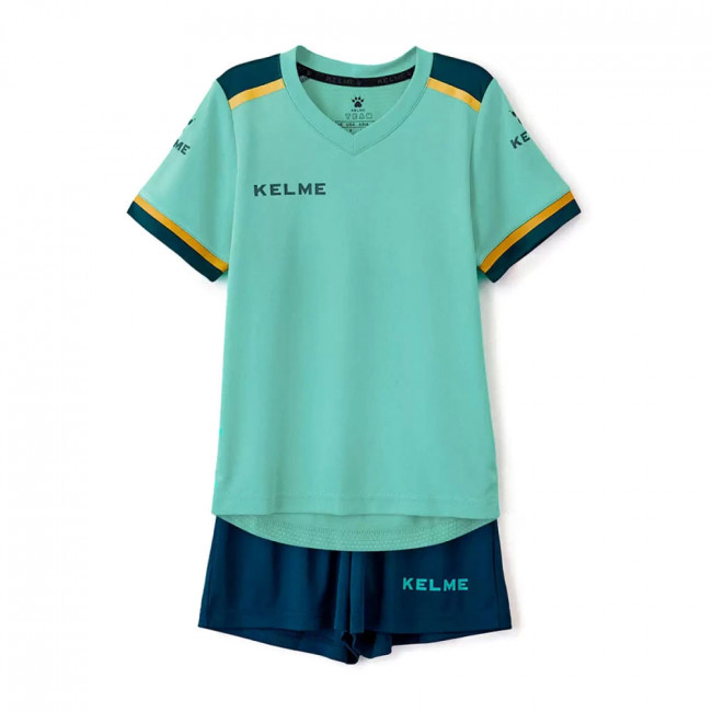 Форма футб. детск. "KELME", арт. 3873001-328-130, рост 130, 100% полиэстер, мятный 