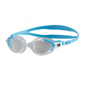 Очки для плавания "SPEEDO Futura Biofuse Flexiseal", арт.8-11312C105A, ПРОЗРАЧНЫЕ линзы, прозрач оправа