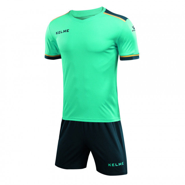 Форма футб. взросл. KELME, 8351ZB1158-328-L, р.L, 100% полиэстер, мятно-т.зеленый 