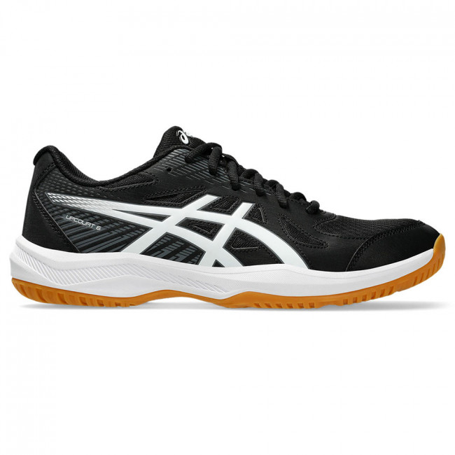 Кроссовки волейб. муж. ASICS Upcourt 6 1071A104 001,р.11(рос.43,5),искуственная кожа,текстиль, черно-белый Кроссовки волейб. муж. ASICS Upcourt 6 1071A104 001,р.11(рос.43,5),искуственная кожа,текстиль, черно-белый