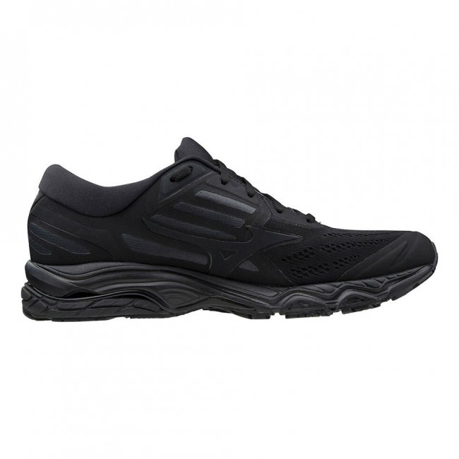 Кроссовки бег. MIZUNO Wave Stream II, J1GC191916, р.UK8(рос.41),иск. кожа, текстиль,черный Кроссовки бег. MIZUNO Wave Stream II, J1GC191916, р.UK8(рос.41),иск. кожа, текстиль,черный