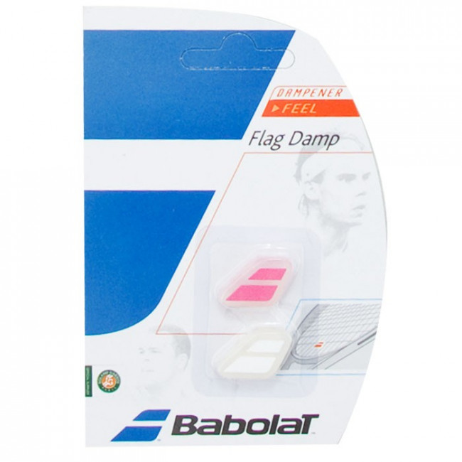 Виброгаситель BABOLAT Flag Damp, 700032-184, бело-розовый 