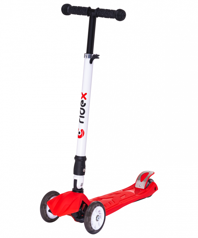УЦЕНКА Самокат 3-колесный Smart 3D, 120/80 мм, красный 