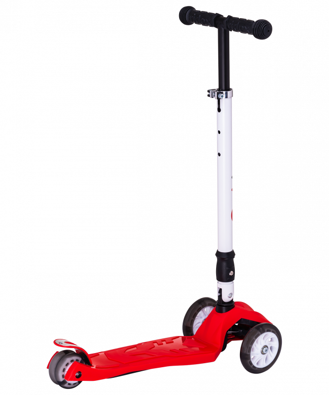 УЦЕНКА Самокат 3-колесный Smart 3D, 120/80 мм, красный 