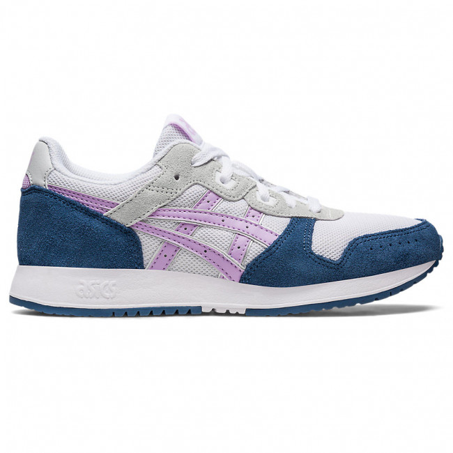 Кроссовки жен. ASICS Lyte Classic 1202A306-105, р.6,5 (рос.36),иск. кожа, текстиль, серо-синий 