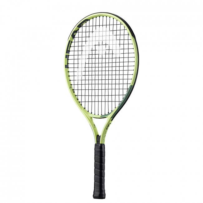 Ракетка для большого тенниса детская HEAD Extreme Jr 21 Gr05, 235432, для дет. 4-6лет, алюминий,со струнами, лайм 