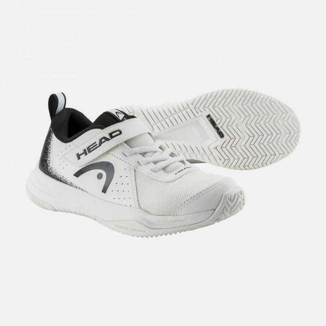 Кроссовки тен. дет. HEAD Sprint Velcro 4.0 275535, р.3(рос.34) полиэстер, резина, белый 