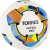Мяч футзальный "TORRES Futsal Pro", арт.FS32024, р.4, 32 п. Micro, 4 подкл. сл, руч. сшив. бело-мультик 
