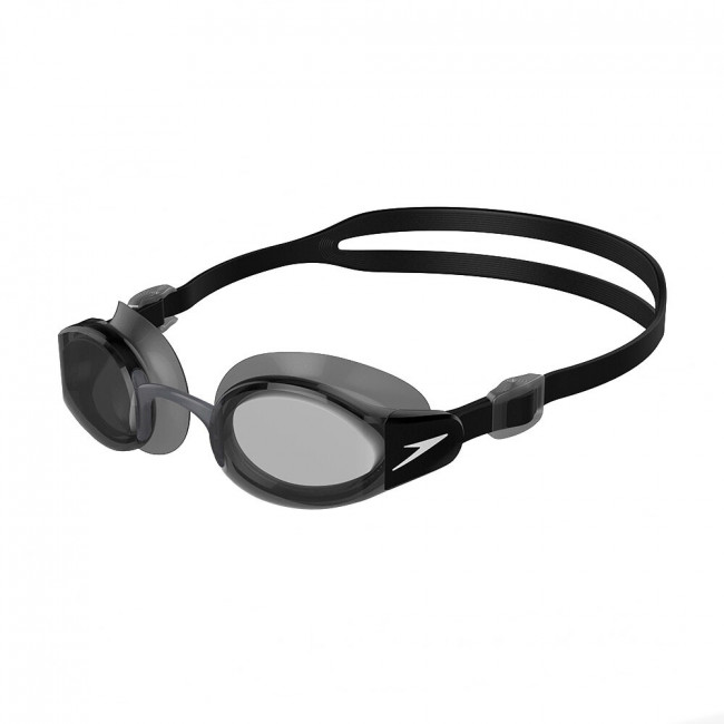 Очки для плавания "SPEEDO Mariner Pro", арт.8-135347988, ДЫМЧАТЫЕ линзы, черн. опр. 