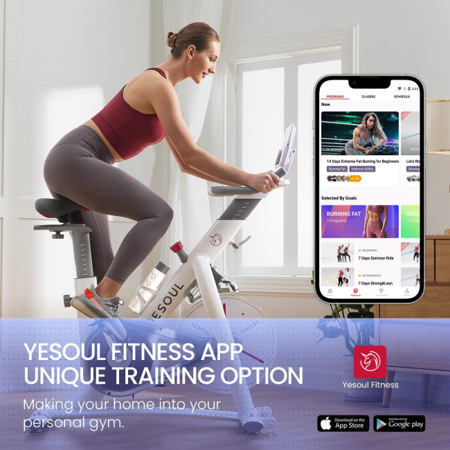 Велотренажер Yesoul Smart M1 WHITE 