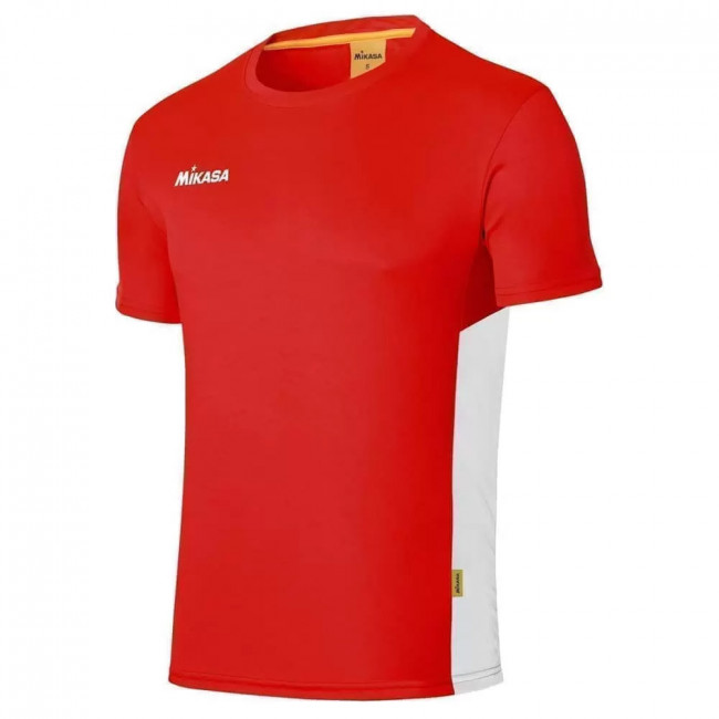 Футболка MIKASA MT261-01-3XL, р.3XL, 100% полиэстер, красно-белый 