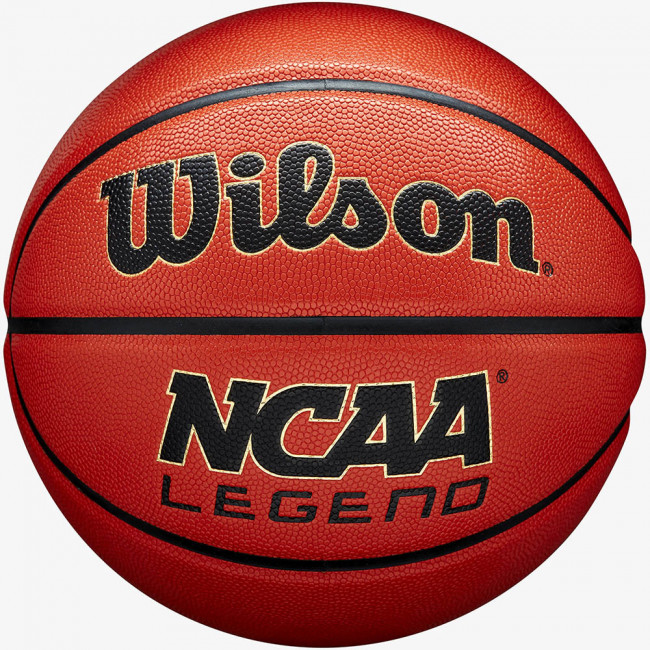 Мяч баскетбольный WILSON NCAA LEGEND, арт.WZ2007601XB, р.5, композит, бутил. камера, оранжево-черный Мяч баскетбольный WILSON NCAA LEGEND, арт.WZ2007601XB, р.5, композит, бутил. камера, оранжево-черный