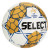 Мяч гандбольный SELECT Ultimate Replica v24 , 1670850990, р.1, EHF Appr, ПУ, руч.сш, золотисто-белый Мяч гандбольный SELECT Ultimate Replica v24 , 1670850990, р.1, EHF Appr, ПУ, руч.сш, золотисто-белый