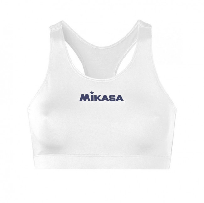Топ для пляжного волейбола жен. MIKASA MT456-022-XL, р.XL, 90% полиэстер, 10% эластан, белый 